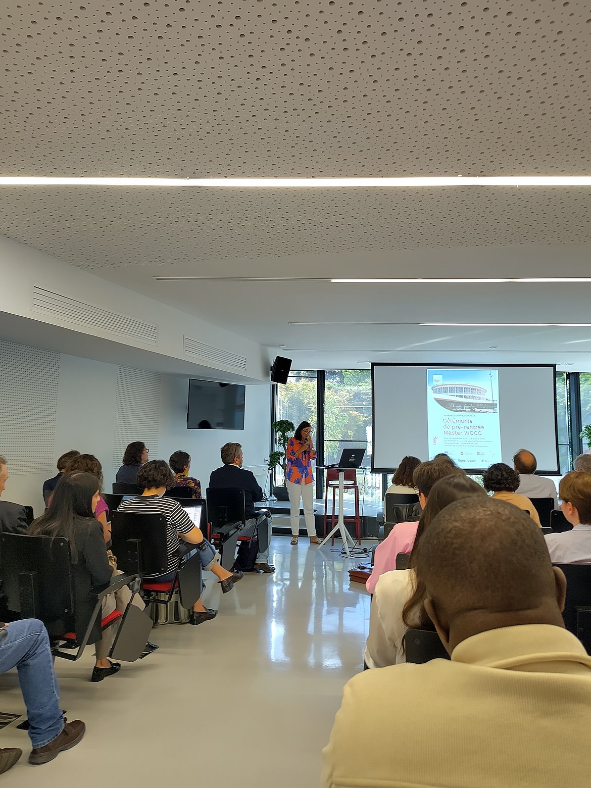 Photo de la cérémonie du lancement du Master WOCC
