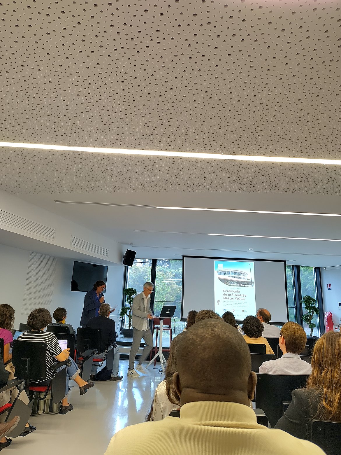 Photo de la cérémonie du lancement du Master WOCC