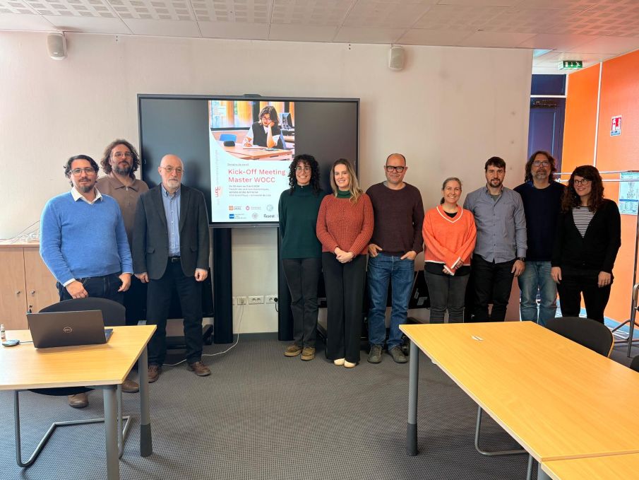 Photo du consortium du Master WOCC